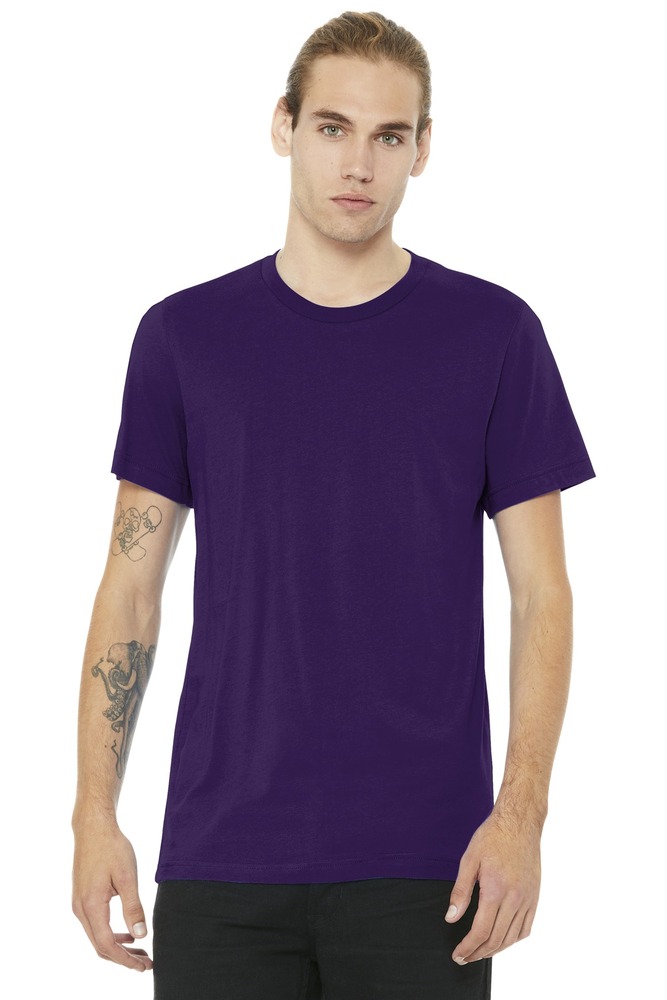 Bella + Canvas 3001C Unisex Jersey T-Shirt Front Fullsize"