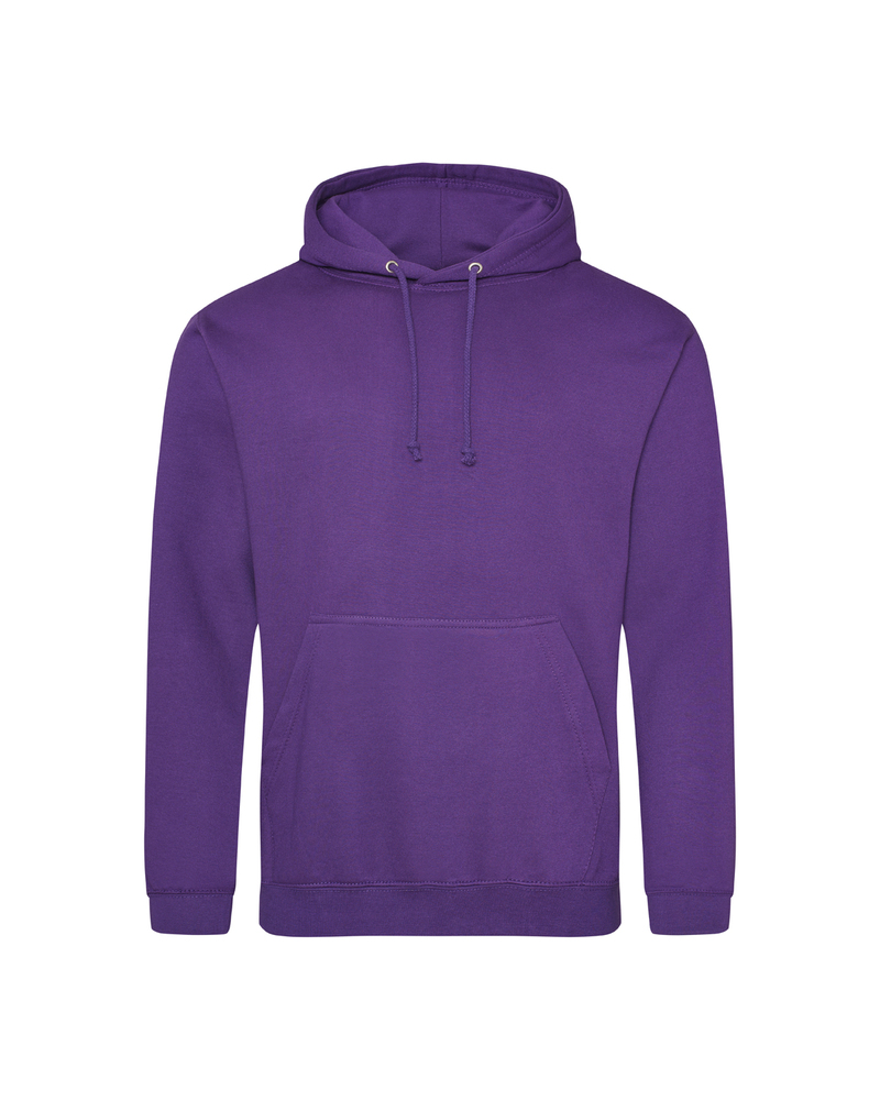 Just Hoods By AWDis JHA001 Men's Midweight College Hooded Sweatshirt Front Fullsize"