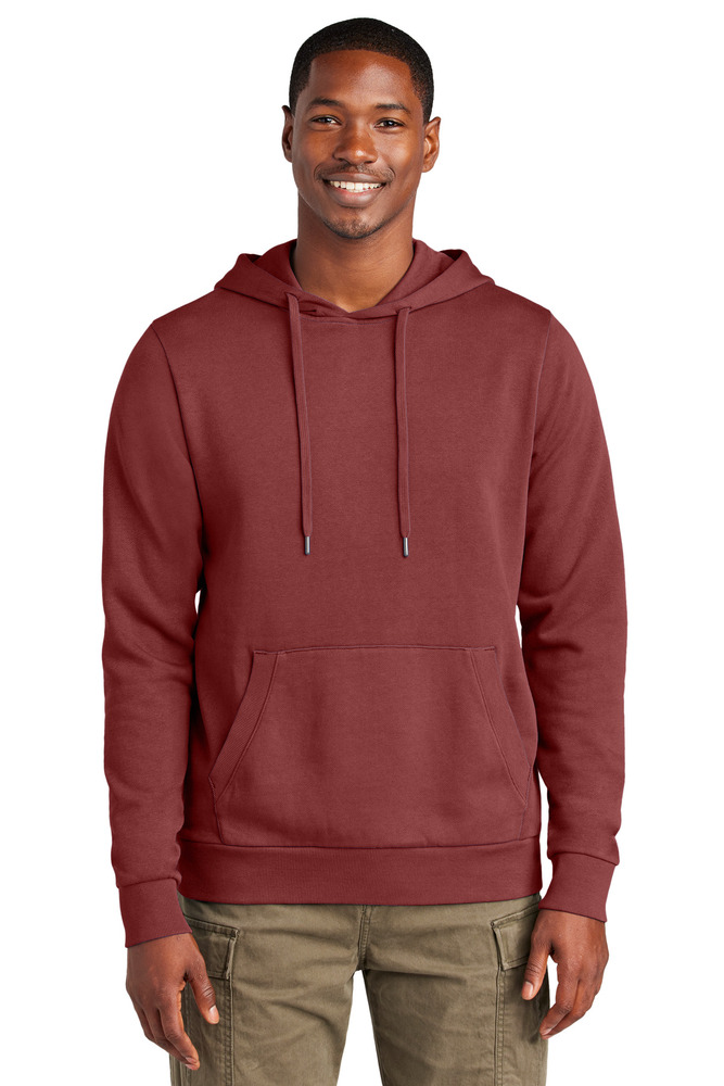 District DT2200 Wash ™ Fleece Hoodie Front Fullsize"