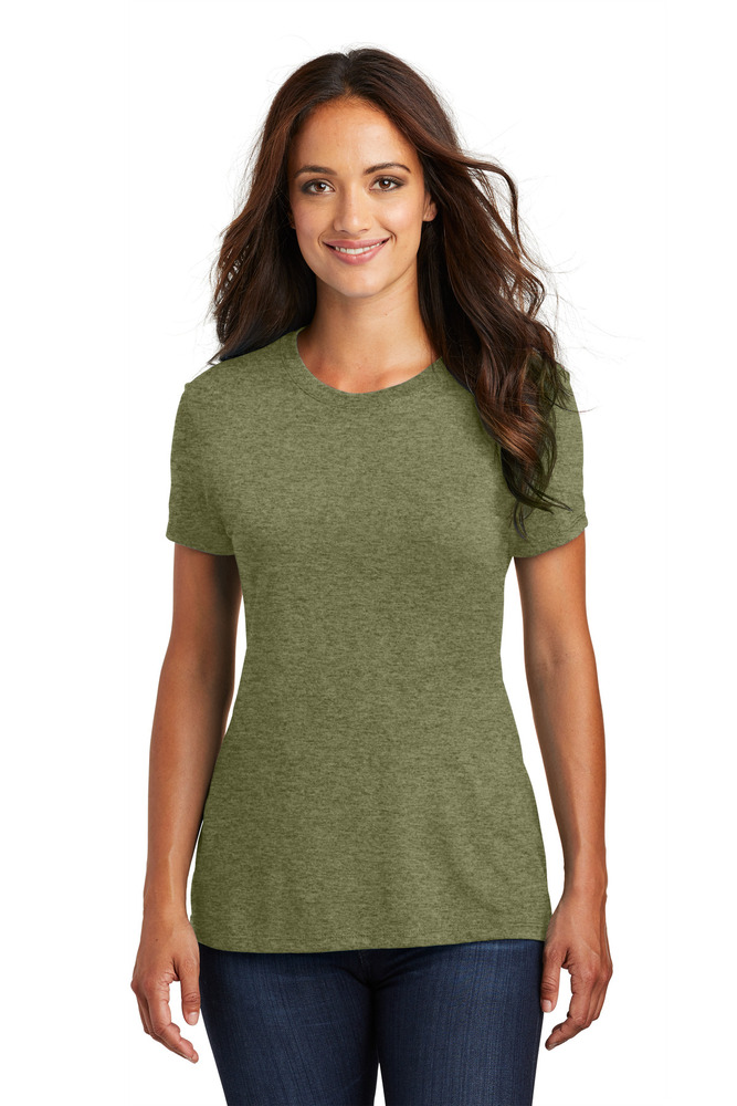 District DM130L Women's Perfect Tri ® Tee Front Fullsize"