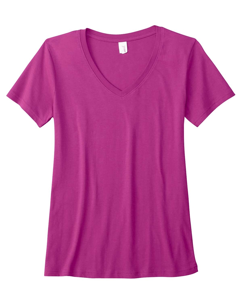 anvil 392a ladies' featherweight v-neck t-shirt Front Fullsize