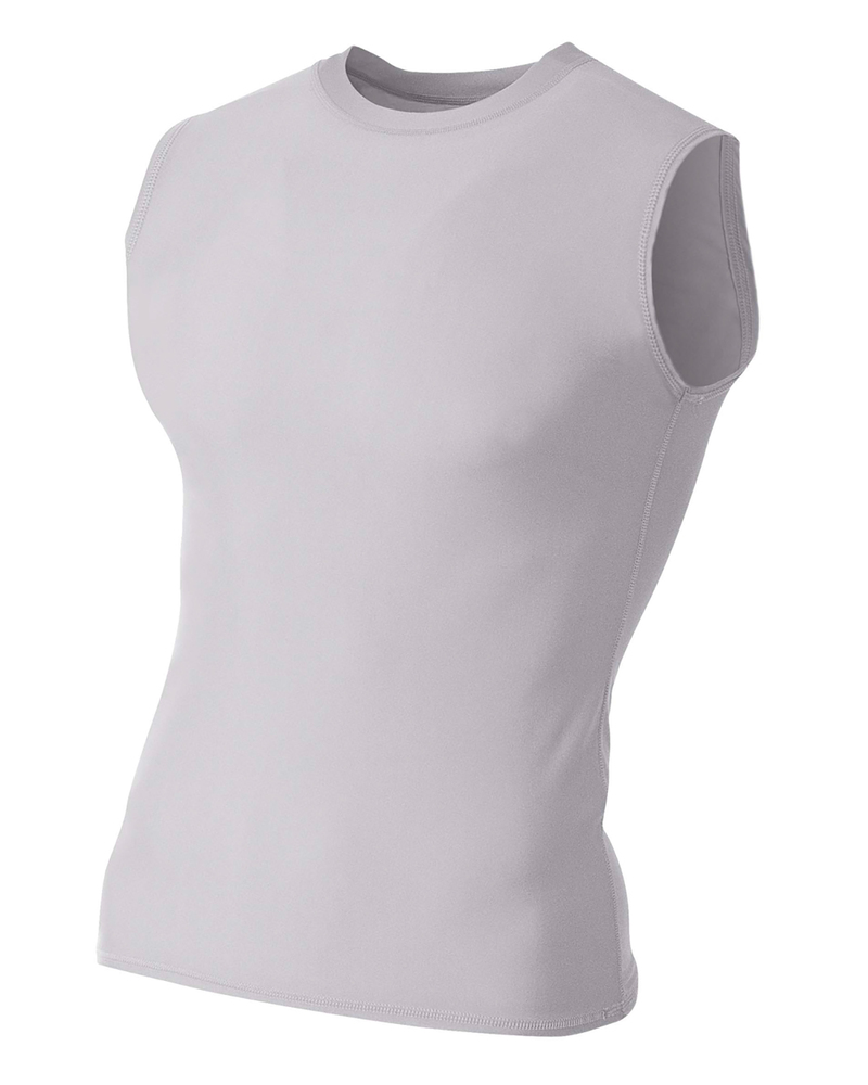 A4 N2306 Men's Compression Muscle Shirt Front Fullsize"