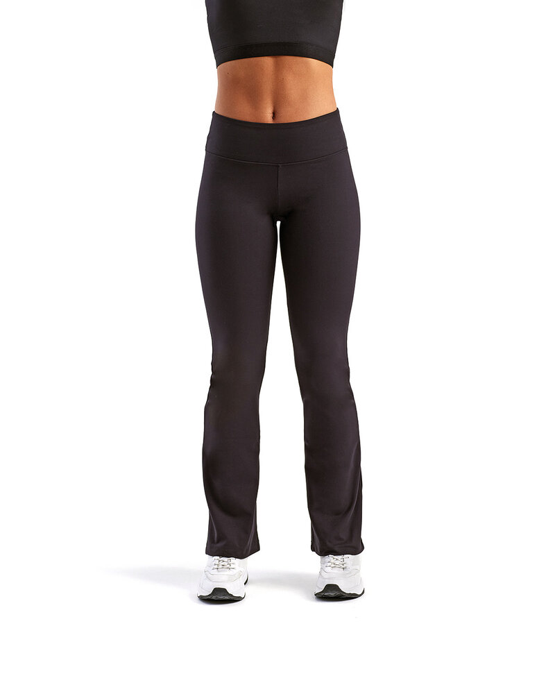 tridri td537 ladies' flare legging Front Fullsize