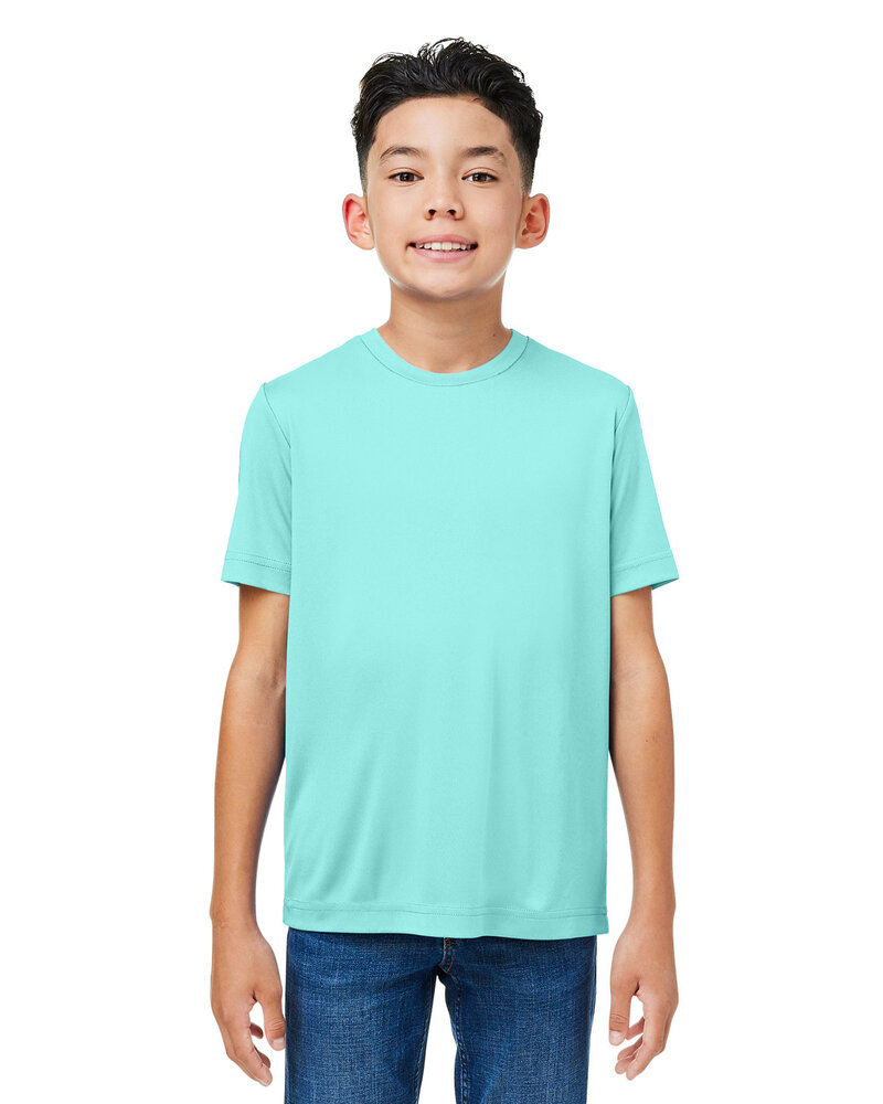 CORE365 CE10Y Youth Capital Performance T-Shirt Front Fullsize"