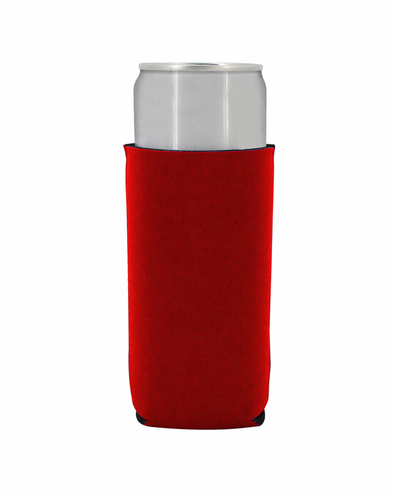 Liberty Bags FT007SC Neoprene Slim Can And Bottle Beverage Holder Front Fullsize"
