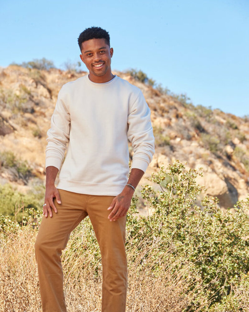 Jerzees 701MR Eco™ Premium Blend Ringspun Crewneck Sweatshirt Front Fullsize"