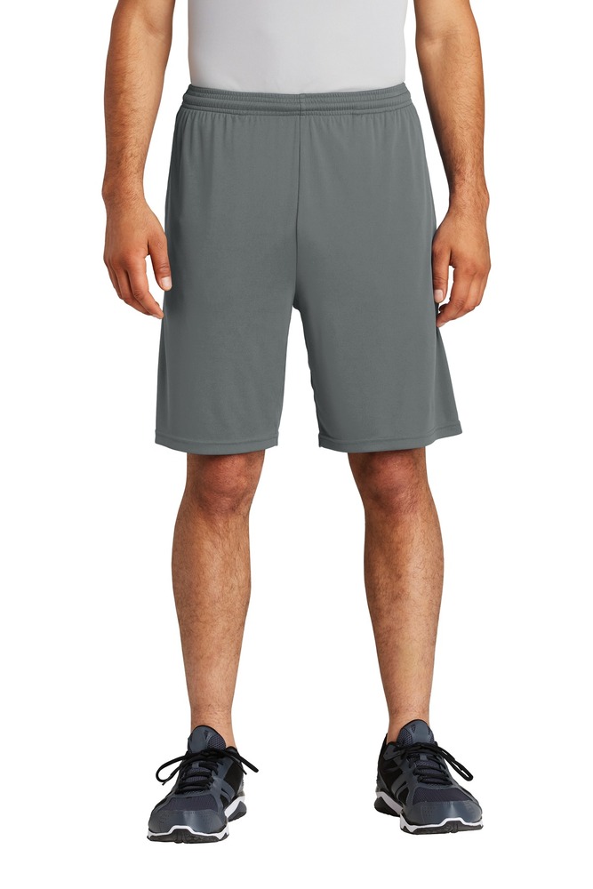 Sport-Tek ST355P PosiCharge ® Competitor ™ Pocketed Short Front Fullsize"