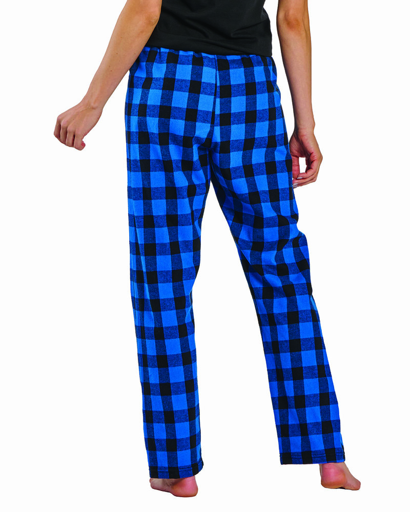 boxercraft bw6620 ladies' 'haley' flannel pant with pockets Front Fullsize