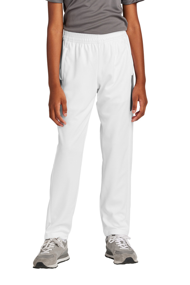 Sport-Tek YPST800 Youth Travel Pant Front Fullsize"