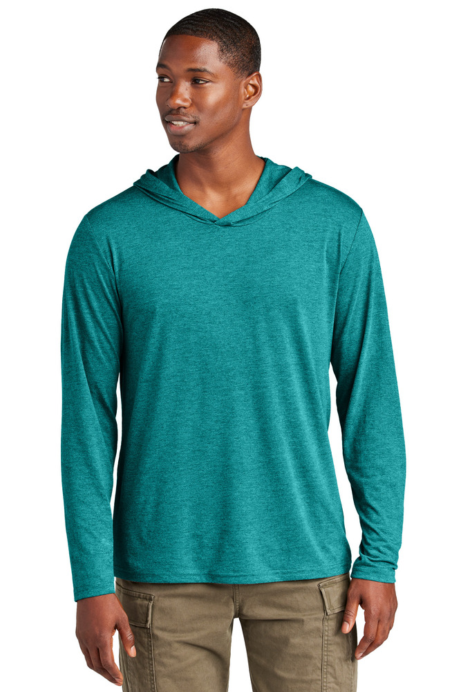 District DM139 Perfect Tri ® Long Sleeve Hoodie Front Fullsize"