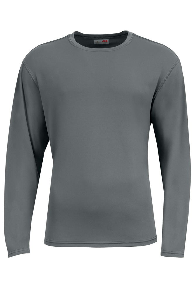 A4 A4N3532 AirFlex Long Sleeve Tee N3532 Front Fullsize"