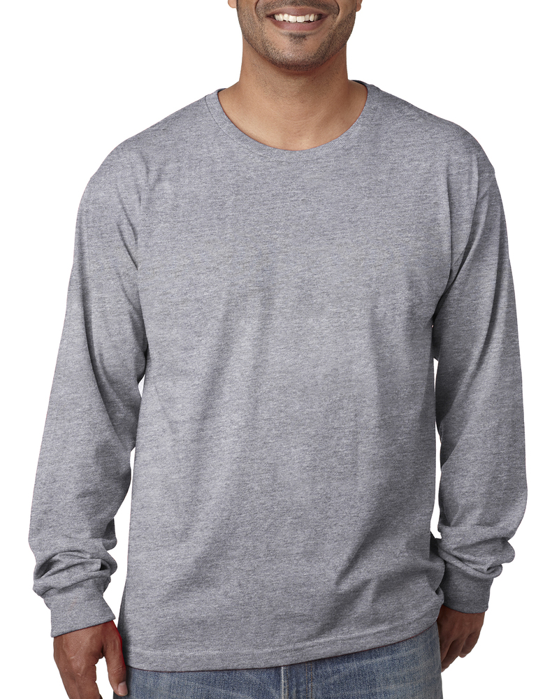 bayside ba5060 adult long-sleeve t-shirt Front Fullsize