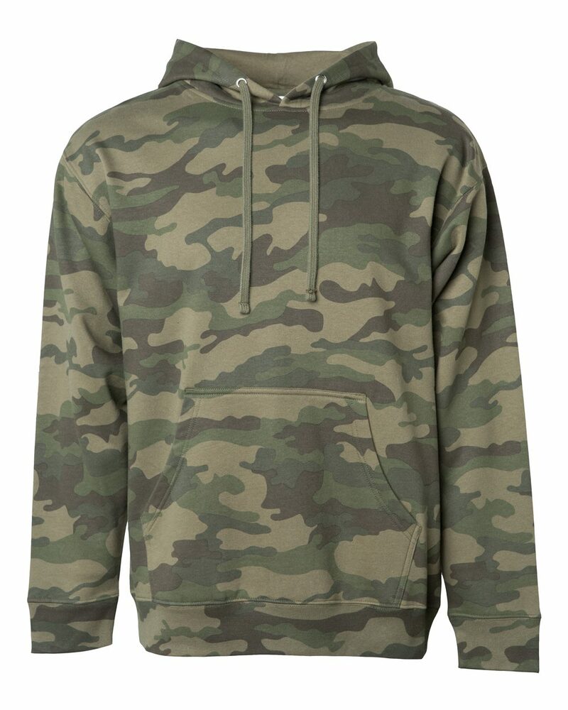 Independent Trading Co. SS4500 Midweight Hooded Sweatshirt Front Fullsize"