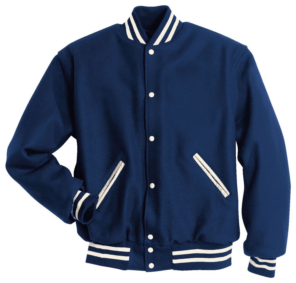 Holloway 224182 Letterman Jacket Front Fullsize"