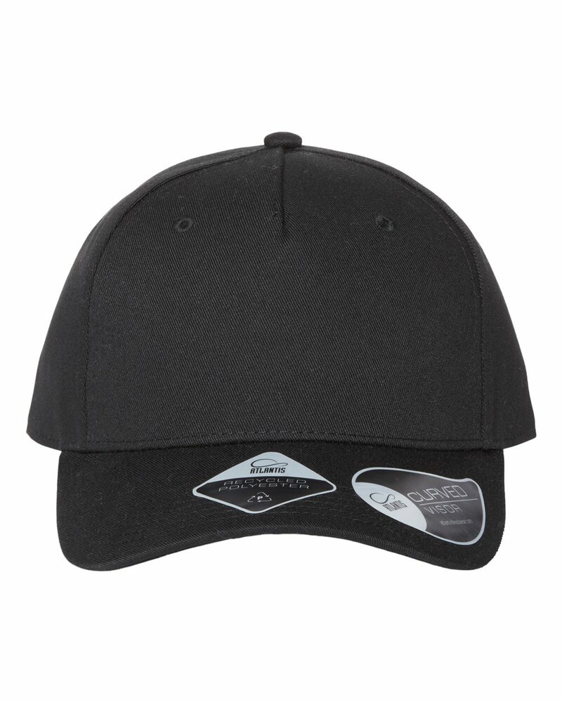 atlantis headwear fiji sustainable five-panel cap Front Fullsize