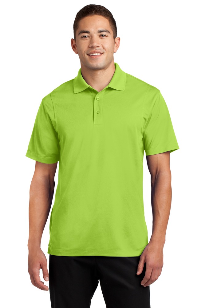 Sport-Tek TST650 Tall Micropique Sport-Wick ® Polo Front Fullsize"