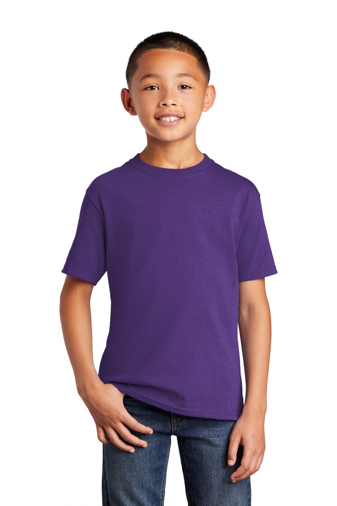 Port & Company PC54Y Youth Core Cotton Tee Front Fullsize"