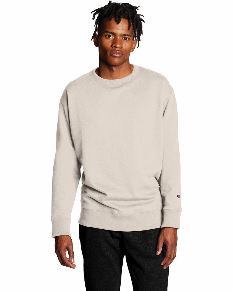 Champion S600 Adult Powerblend® Crewneck Sweatshirt Front Fullsize"