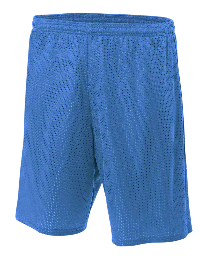 A4 N5296 Sprint Lined Tricot Mesh 9" Shorts Front Fullsize"