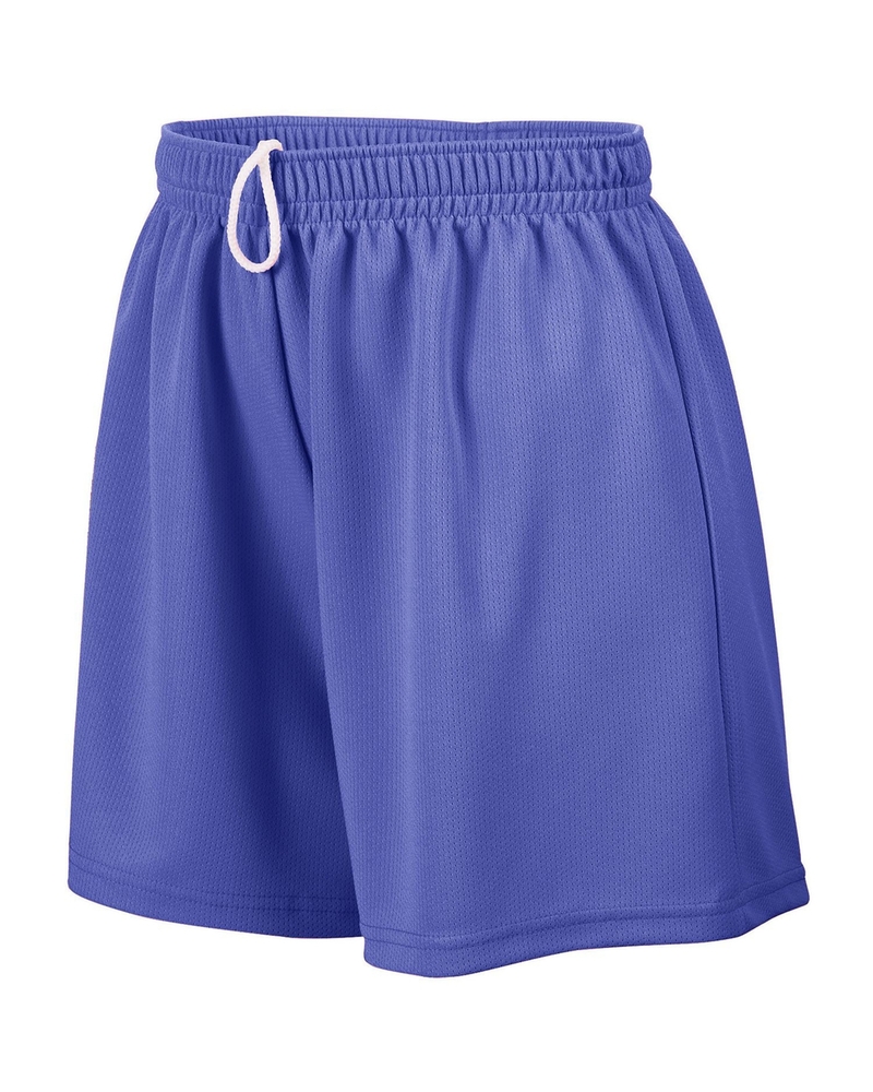 Augusta Sportswear AG960 Ladies Wicking Mesh Shorts Front Fullsize"