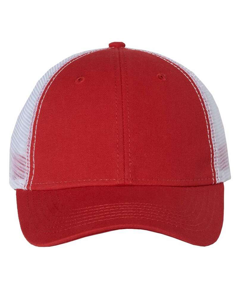 Sportsman AH80 Bio-Washed Trucker Cap Front Fullsize"