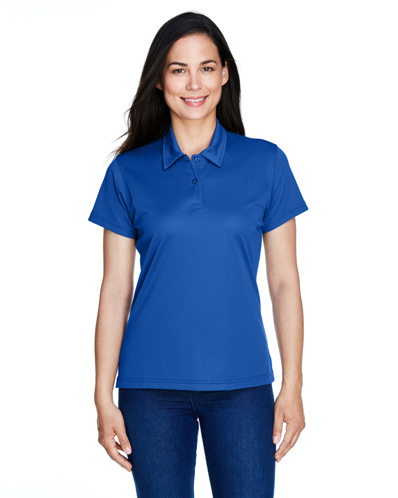 team 365 tt21w ladies' command snag protection polo Front Fullsize