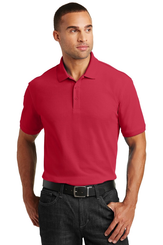 Port Authority K100 Core Classic Pique Polo Front Fullsize"
