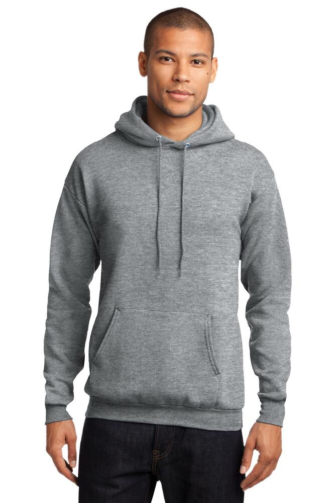 port & company pc78h core fleece pullover hooded sweatshirt Front Fullsize