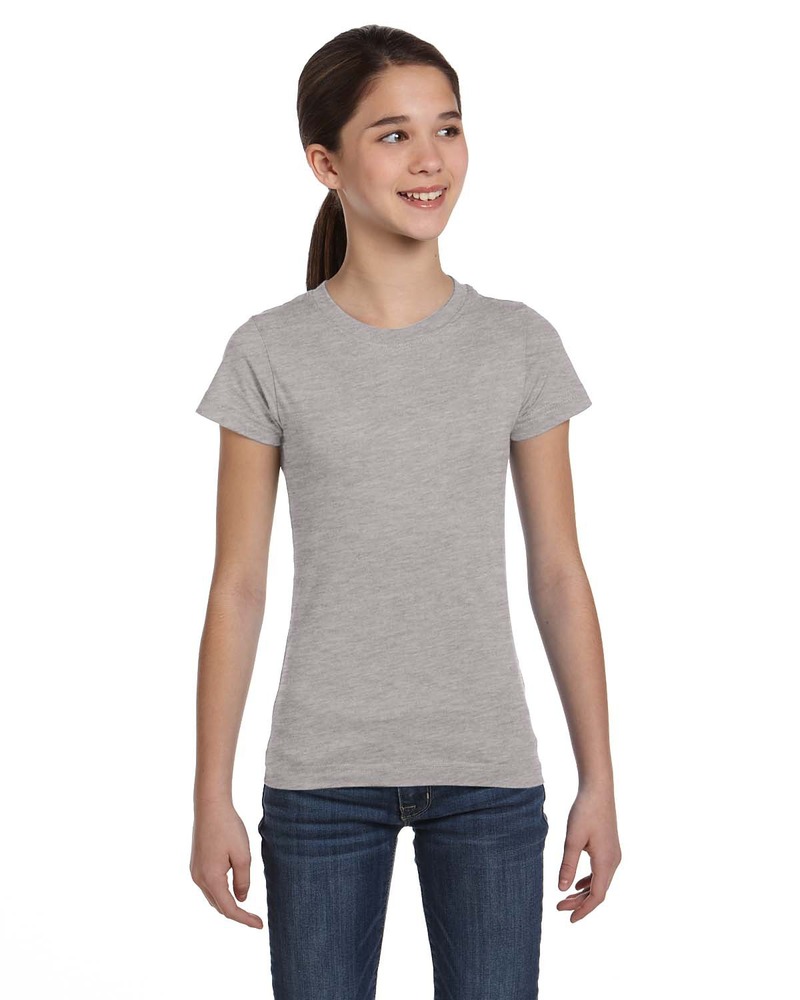 LAT 2616 Girls' Fine Jersey T-Shirt Front Fullsize"