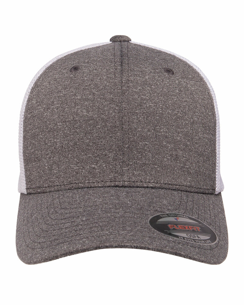 Flexfit Y6311 Adult Poly Mélange Stretch Mesh Cap Front Fullsize"