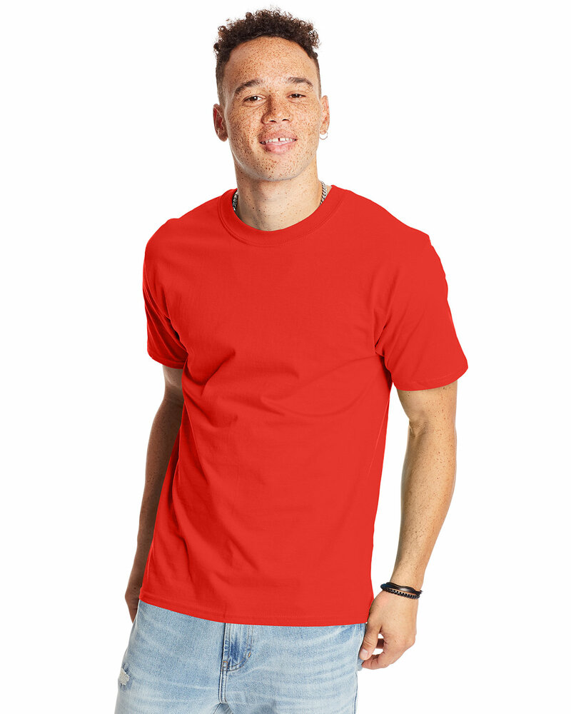 Hanes 5180 Unisex Beefy-T® T-Shirt Front Fullsize"