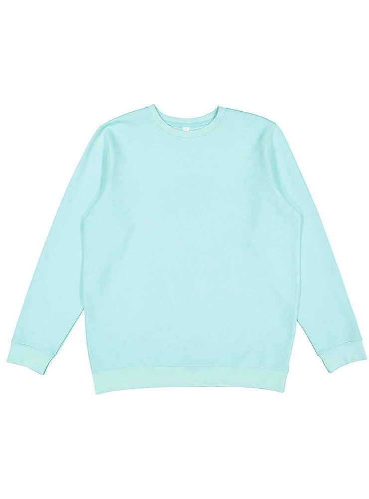 LAT 6925 Unisex Elevated Fleece Crewneck Sweatshirt Front Fullsize"