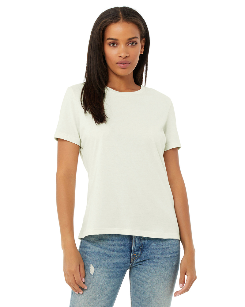 Bella + Canvas B6400 Ladies' Relaxed Jersey Short-Sleeve T-Shirt Front Fullsize"