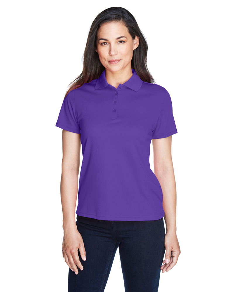 core365 78181 ladies' origin performance piqué polo Front Fullsize