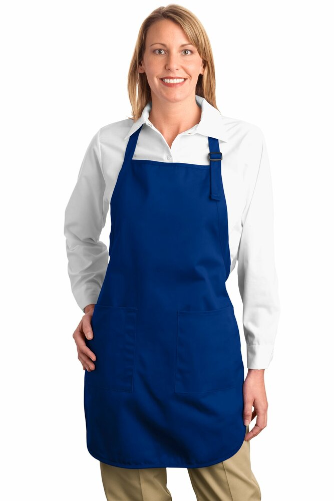 Port Authority A500 Full-Length Apron with Pockets Front Fullsize"