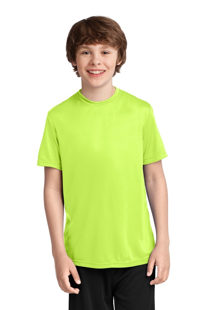 port & company pc380y youth performance tee Front Fullsize