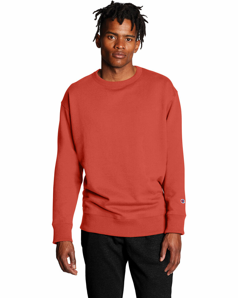 Champion S600 Adult Powerblend® Crewneck Sweatshirt Front Fullsize"