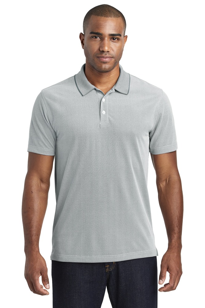 port authority k582 poly oxford pique polo Front Fullsize