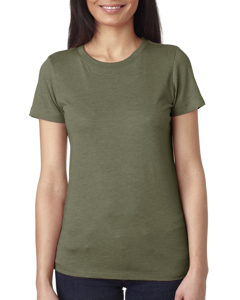Next Level 6710 Ladies' Triblend Crew Front Fullsize"