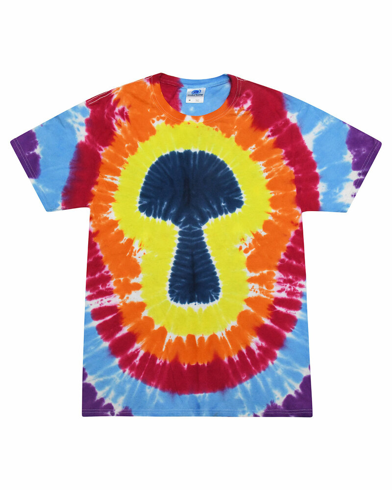 tie-dye cd1150 unisex shapes t-shirt Front Fullsize