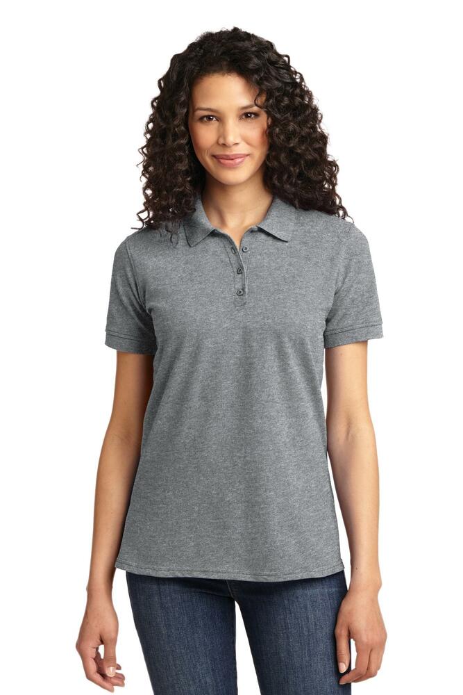 Port & Company LKP155 Ladies Core Blend Pique Polo Front Fullsize"