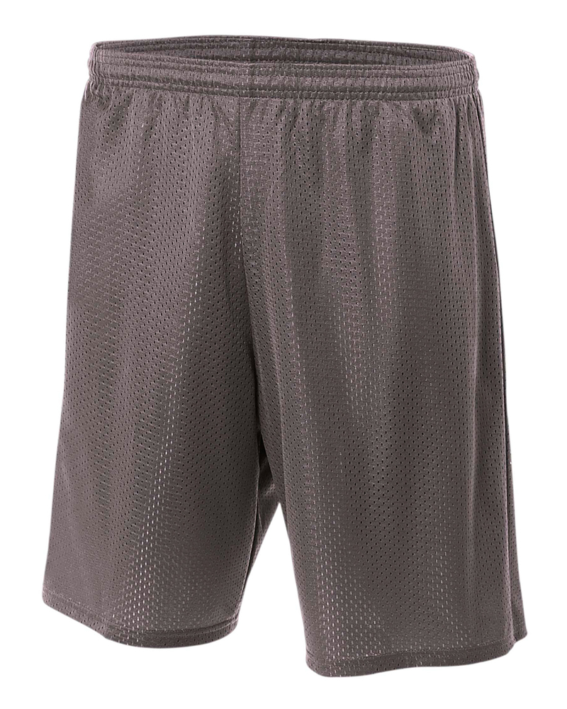 A4 N5296 Sprint Lined Tricot Mesh 9" Shorts Front Fullsize"