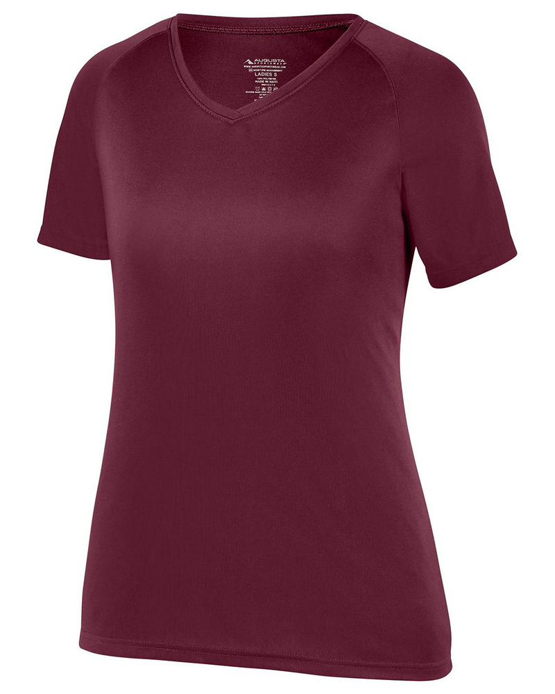 Augusta Sportswear 2793 Girls' True Hue Technology™ Attain Wicking Training T-Shirt Front Fullsize"