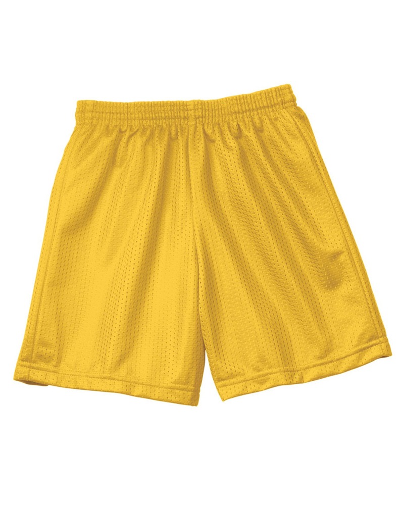 A4 NB5301 Youth Six Inch Inseam Mesh Short Front Fullsize"