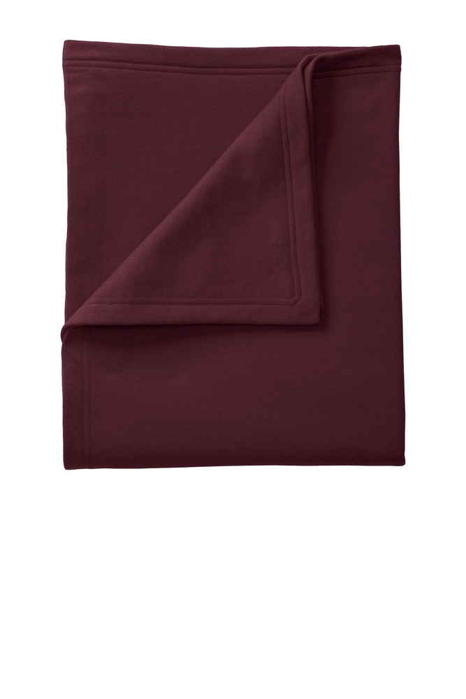 Port & Company BP78 Core Fleece Sweatshirt Blanket Front Fullsize"