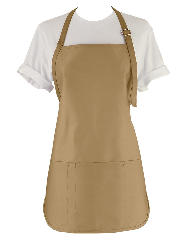 liberty bags 5507 adjustable neck strap apron Front Fullsize