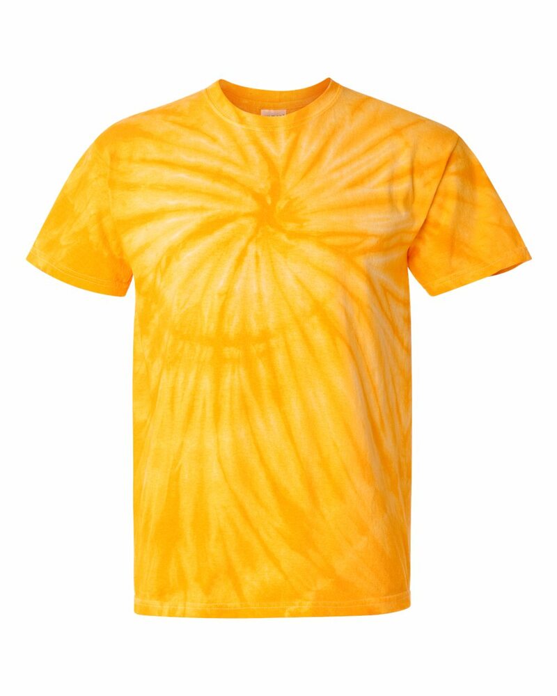 dyenomite 200cy cyclone pinwheel tie-dyed t-shirt Front Fullsize