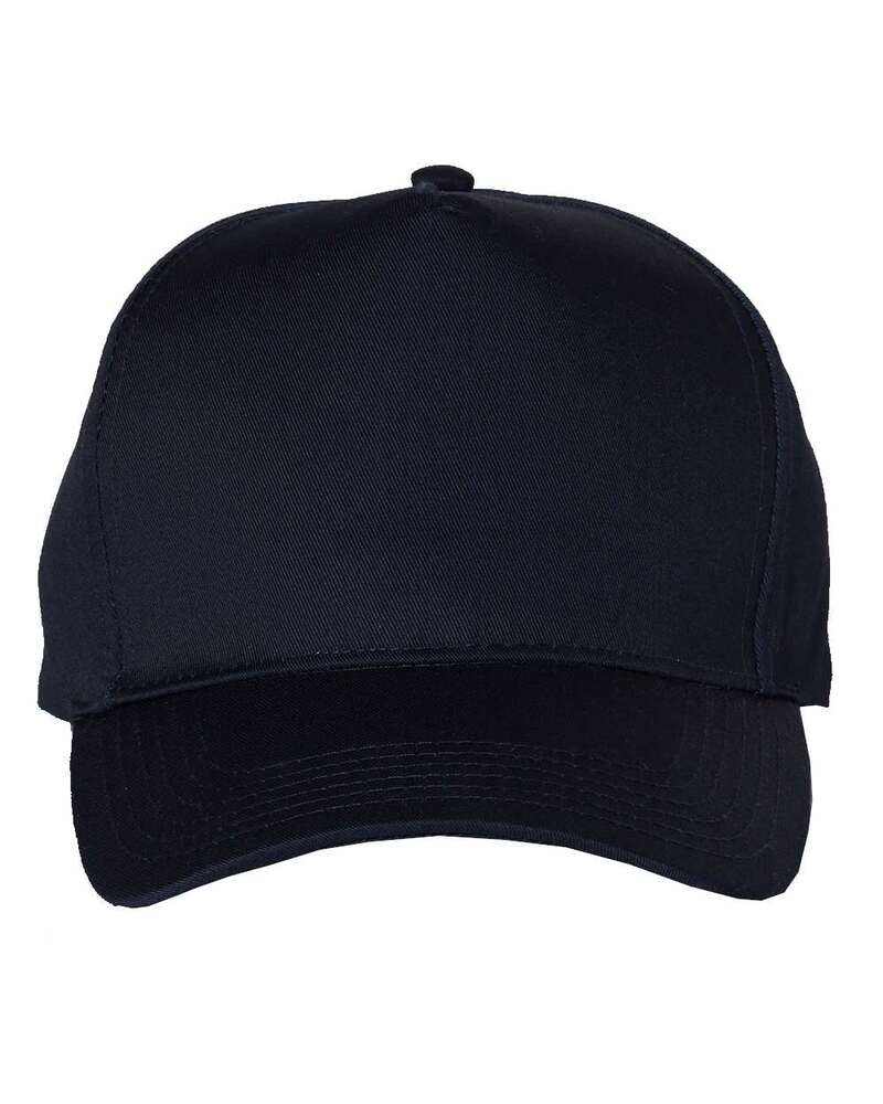 Valucap V8869 Five-Panel Twill Cap Front Fullsize"