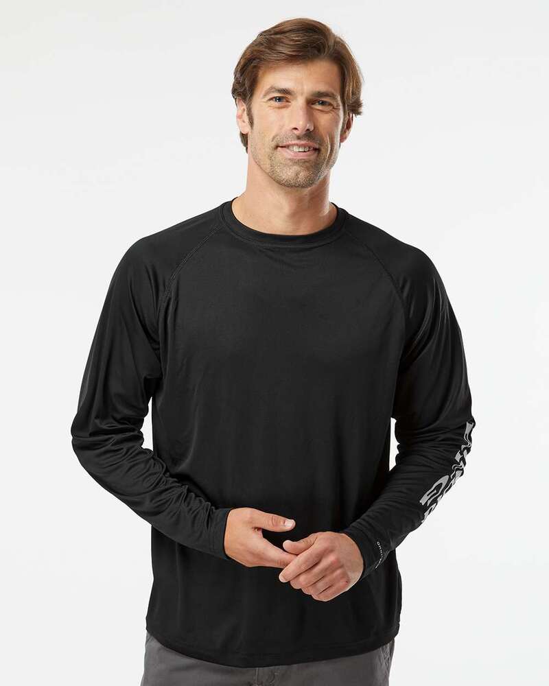 Columbia 212472 PFG Terminal Tackle™ Long Sleeve T-Shirt Front Fullsize"