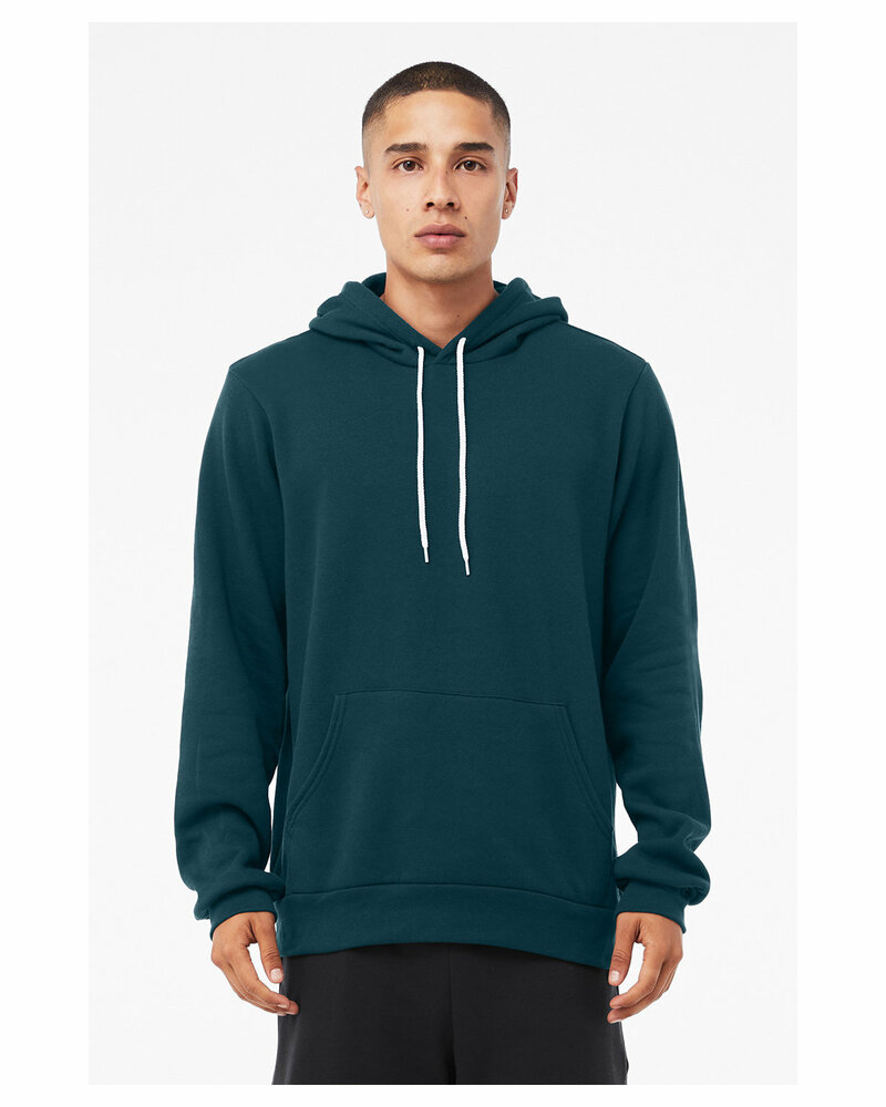 Bella + Canvas 3719 Unisex Sponge Fleece Pullover Hoodie Front Fullsize"